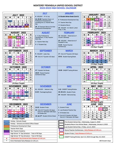 Mpusd Calendar